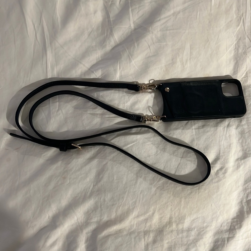 Bandolier Emma Crossbody in black for iPhone 11 Pro